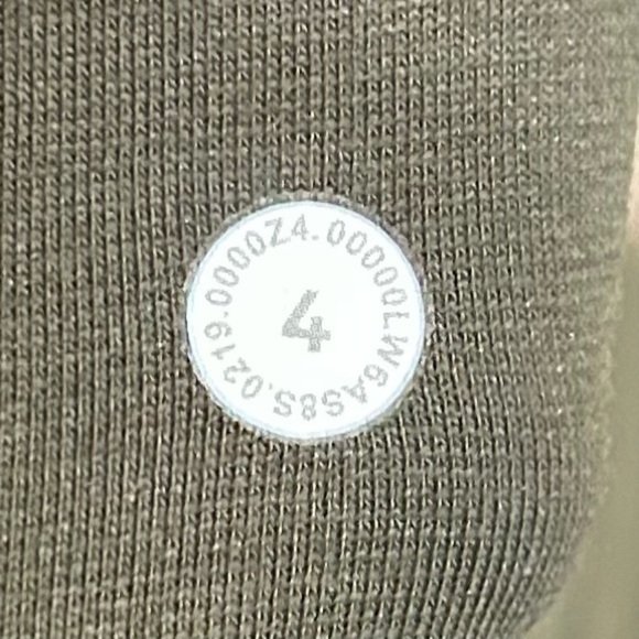 Lululemon Align Olive Green Leggings EUC Size 4 - Picture 4 of 4